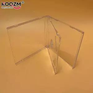 투명 하단 CD 박스 더블 블랙 빈 상자 양면 케이스 PP 가방 2