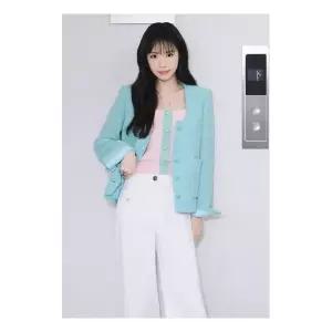 제이제이지고트 JJ지고트 테이프 배색 변형 라운드넥 재킷 GP3A0JKJ21 GP3A0JKJ2 1288852