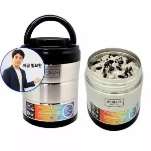 쌍문상회 지금 필요한 대형 보온도시락 3.3L 밥통 AP-1440