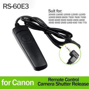 RS-60E3 원격 셔터 릴리즈 케이블 캐논호환 E0S 2000D 1500D 850D SLR