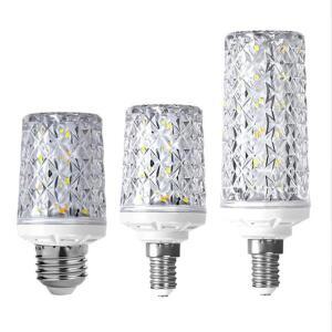 슈퍼 긴 수명 E27 E14 B22 24W 30W 40W 50W LED 램프 옥수수 전구 AC85-265V 깜박임 없음 2835 SMD 조명/조