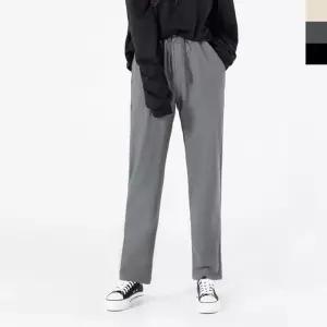 [라일리여성의류] Rly 밴딩바지 밴딩 면바지 빅사이즈 세미 여성바지 스