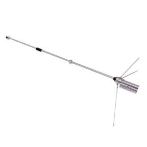 아마추어 모바일 기지국 안테나 조정 가능한 GMRS 수직 접지 VHF/UHF 100W 6.0dBi SO239 커넥터(스케일 마