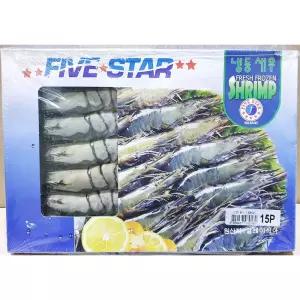 통새우 (블랙타이거 15미 구이용 500g) X10구 냉동 즉석 간편 요리용 조리 해산물