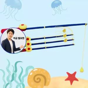 쌍문상회 지금 필요한 월드토이 낚시대 4개입 세트