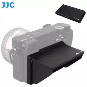 JJC 83x48mm 접이식 카메라 LCD 스크린 후드 그늘 커버 소니 A6100 A6300 A6400 A6500 A6600 눈부심 방지