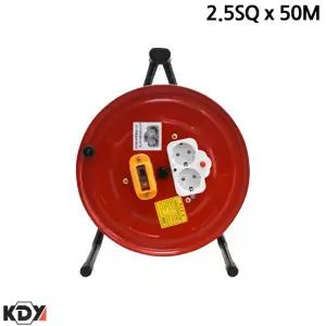 차단형 전선릴 전기연장 2.5SQ x 50M 전기 작업 자재 캠핑용품 코드 산업