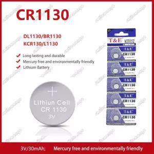 2PCS50PCS 3V CR1130 버튼 배터리 KL1130 BR1130 LM1130 DL1130 1130 코인 셀 시계 원격