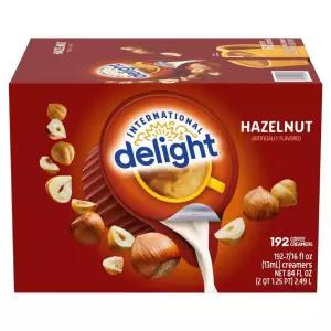 인터내셔널 딜라이트 커피 액상 크리머 프리마 헤이즐넛 13ml 192개입 International Delight Liquid Cream