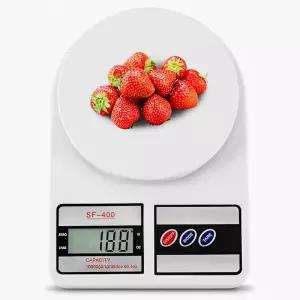 디지털 22lb/10kg 용량 oz/g 단위의 스테인레스 스틸 저울 교체 가능한 배터리 전원