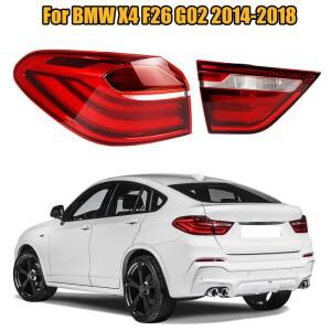 BMW 호환 외부 내부 자동차 후미등 브레이크 램프, 후진 램프, 전구 없음, BMW 호환 X4 F26 G02 2014 2015