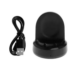 시계 용 마그네틱 충전기 46/42mm 기어 S3 S2 전원 어댑터 스탠드 충전 도킹 스테이션 크래들 USB 케이블