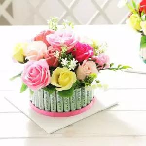 로즈 용돈박스 핑크 돈케이크 생일선물 이벤트
