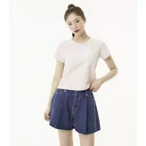 매장정품 PLASTIC ISLAND 플라스틱 아일랜드 플라스틱아일랜드 프린트 트임 크롭 티셔츠 (PR2CH562) 154653