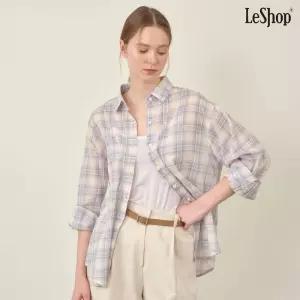 데일리 루즈핏 체크 패턴 긴팔 셔츠 DP2BA031A 413784 르샵