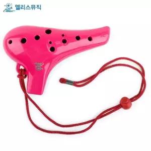 알토C 악기 음악 전문가용 오카리나 엘리스 핑크 취미