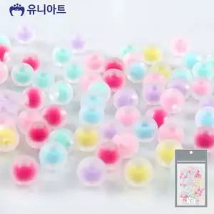 2300 만들기 유니아트 파스텔 12번 비즈 공예 티니비즈 공작 무광 비비볼 소