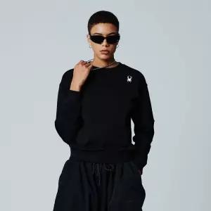 매장정품 SPYDER 스파이더 여성 롱 슬리브리스 티셔츠 SPIFCNRL352WBLK 1640189