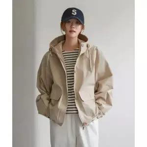 FRENCHCHIC 케이브 코튼 후드야상점퍼