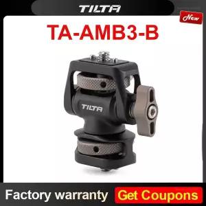 Tilta TA-AMB-B TA-AMB 조정 가능한 퀵 릴리스 모니터 홀더 카메라 클램프 콜드 슈/ARRI/NATO 마운트가 있
