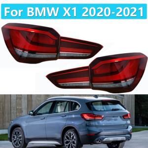 자동차 LED 후미등, 브레이크 경고 램프, 후진 범퍼 후미등 어셈블리, BMW 호환 X1 E84 F49 F48 2020