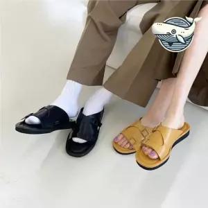 여름 여행용 커플 가죽 슬리퍼 데일리 편안한 여성슬리퍼 여름슬리퍼 발편한슬리퍼