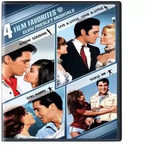 가장 좋아하는 영화 4편 엘비스 프레슬리 뮤지컬 (DVD)