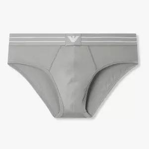 매장정품 EMPORIO ARMANI UNDERWEAR 엠포리오 아르마니 언더웨어 남성 스트라이프 밴딩 삼각팬티 081611105