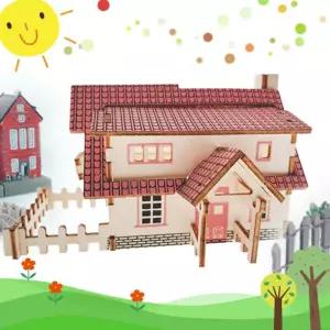 우드 조립집_A102 /만들기 만들기 재료 미술 공예 공작 학습 방과후 DIY 과제