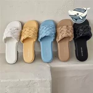 편안한 꼬임 디자인 슬리퍼 다양한 색상 여름 여성슬리퍼 여름슬리퍼 발편한슬리퍼
