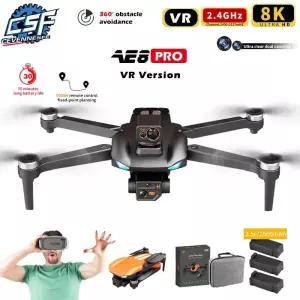 드론 부품 악세사리 부속 수리 AE8 Pro Max 장애물 회피 GPS 포지셔닝 브러시리스 모터 쿼드콥터 8K HD 항