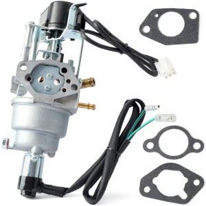 듀로맥스 XP13000DX XP13000X 18HP 500cc와 호환되는 3Pc 개스킷이 장착된 에스트라머 XP13000EH 이중 연료 발전기 카뷰레터 키트