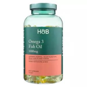 홀랜드앤바렛 오메가3 피쉬오일 1000mg 소프트젤 240정 Holland & Barrett Omega 3 Fish Oil