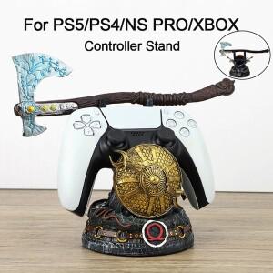 1개  갓 오브 워 게임 PS5/Xbox/PS4 컨트롤러용  스탠드 독특한 데스크탑 장식 액세서리
