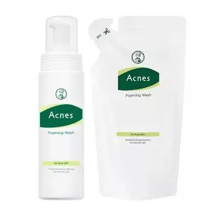 [풍성산뜻거품세안] 아크네스 포밍워시 200mL 리필 기획 +리필200ml+포하오일2mL2매