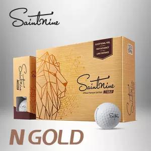 세인트나인 엔골드 N GOLD 4피스 화이트 골프공 12구 P