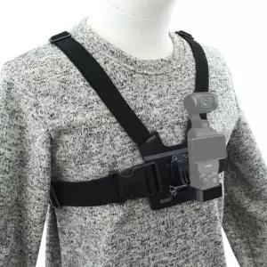 액션캠 DJI 오즈모 포켓 3 호환 촬영 바디 가슴 스트랩 마운트 장비 (WE87CA6)