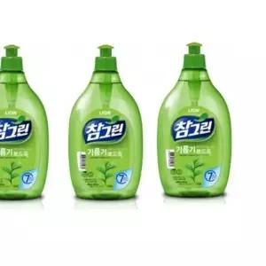 참그린 주방세제 기름기뽀드득 500g 3개입 주방청소 청소 다목적 (WAB08A3)