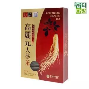 명절 부모님 선물 인삼차 100포 국산 전통차 인삼 농축액 스틱 분말 차
