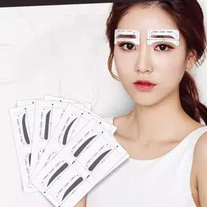 눈썹 모양 틀 가이드 그리기 4종(HM0192) 눈썹다듬기 눈썹틀 (W61D6C9)