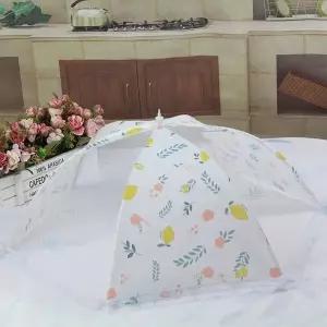 원터치 밥상보 음식 밥상 덮개 푸드커버 음식보관 상커버 레이스밥상보 (WBAA07D)