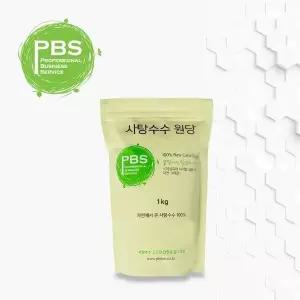 고품질 사탕수수원당 비정제원당 고급설탕 피비에스 1kg 3개 PBS (W744A80)