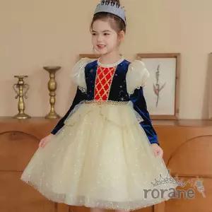 백설 공주드레스 코스프레 아동 원피스 할로윈 여아 백설공주