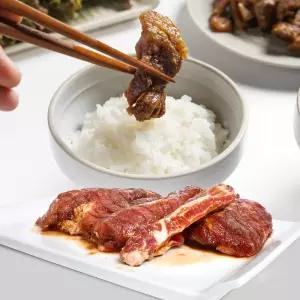 양념목살갈비맛 숯불갈비 갈비맛양념목살 1kg
