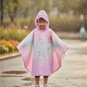제나디자인 아동 판초우의 캐릭터우비 아동우의