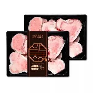 [압구정한우] 한우 사골 6kg 3kg x 2) 보신용 1++ 투뿔 곰탕 국물 육수용 곰거리 소 뼈 몸보신 보양식 세트