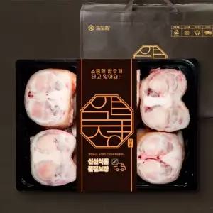 [압구정한우] 한우 우족 3kg 보신용 1++ 투뿔 곰탕 우족탕 찜 곰거리 소 뼈 몸보신 보양식 세트
