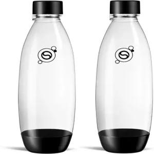 소다스트림 블랙 1L 슬림 탄산염 병 트윈 팩