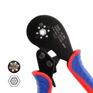 펜홀 고급압착기 6각 페놀 페롤 단자 VXC9 16-6N 야토 전선공구 (WDC14CC)