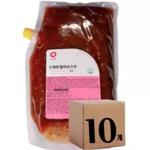 푸드공방 소스공방 스위트칠리 소스A 2Kg 10개